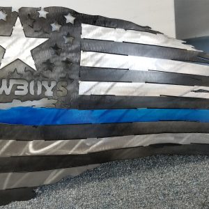 Tattered Steel Sports Flag