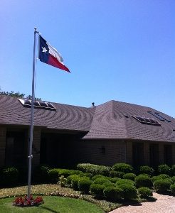 15' Estate Series Flagpole | External Rope