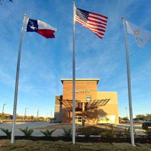 20' Continental Series Flagpole | External Rope
