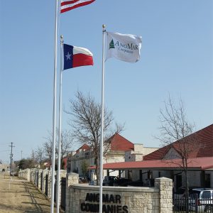 25' Continental Series Flagpole | External Rope
