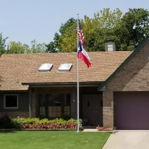 15' Estate Series Flagpole | Flags Across McKinney