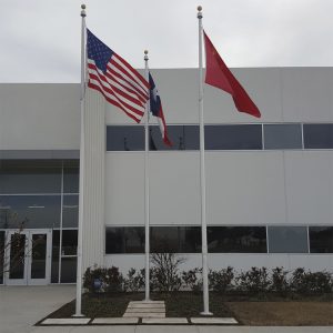 25' Centennial Series Flagpole | Internal Rope Halyard