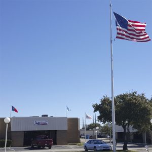 50' Independence Series Flagpole | Internal Cable Halyard