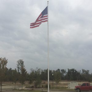 60' Continental Series Flagpole | External Rope