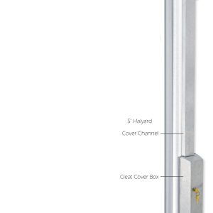Cleat Cover & Halyard Channel | Vandal Deterrent