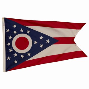 Ohio State Flag | Indoor and Outdoor