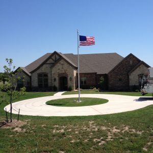 25' Estate Series Flagpole | External Rope