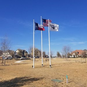 35' Independence Series Flagpole | Internal Cable Halyard