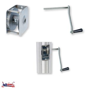Winch | Flagpole Winch Internal Cable Halyard