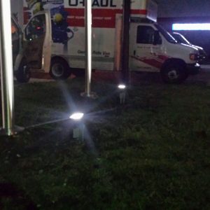 Flagpole Up Lights