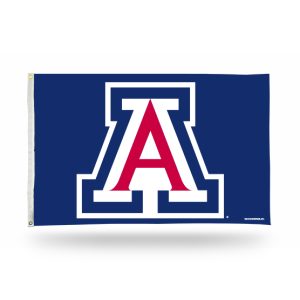 University of Arizona logo with a bold red 'A' on a blue background.