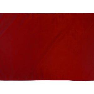 Solid red flag on white background.