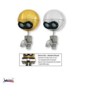 Two robot head models